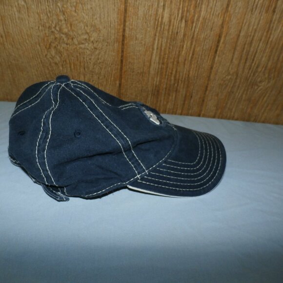 Authentic Cutty Sark Blended Scotch Whisky Men's Blue Denim Logo Baseball Hat - Picture 6 of 11
